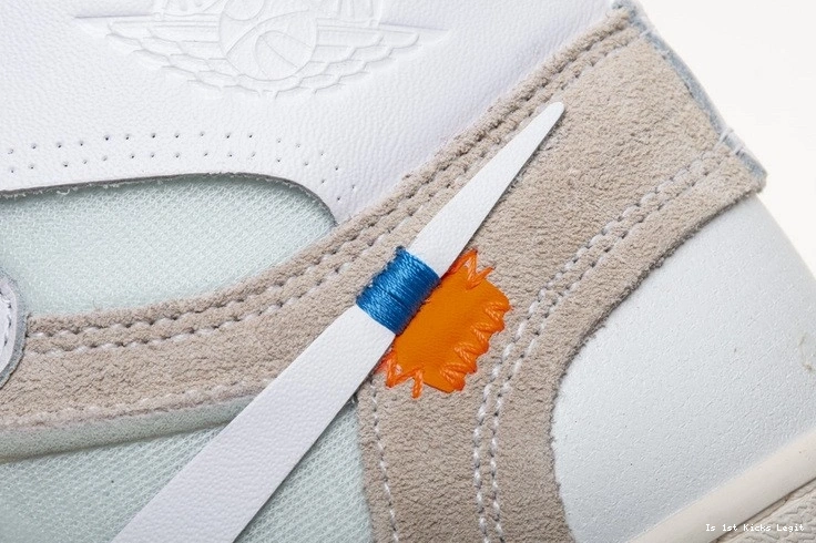  Jordan Air 1 retro NIKE OWT White AQ0818-100 high 1129